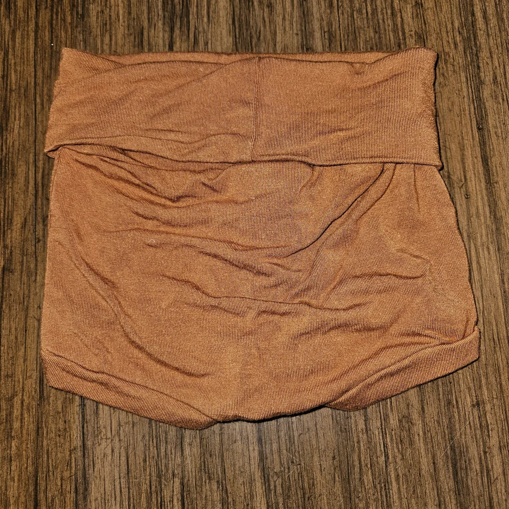 Soft Cotton Diaper Covers Shorts - Sage and Rust Size 3-6